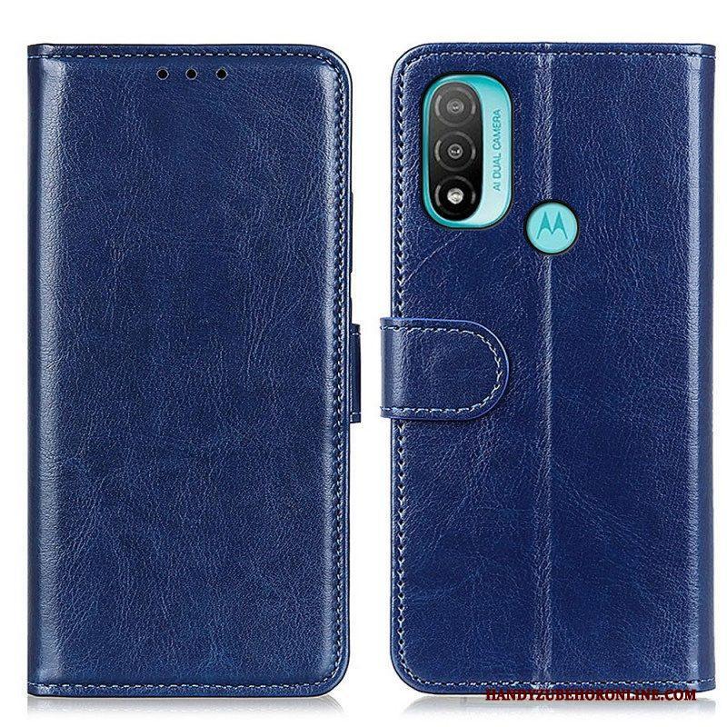 Folio-hoesje voor Moto E40 / E30 / E20 Bevroren Finesse