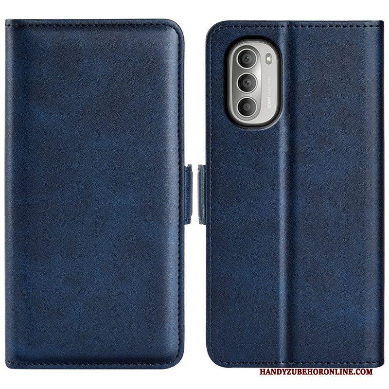 Folio-hoesje voor Moto G51 5G Flip Case Dubbele Klep