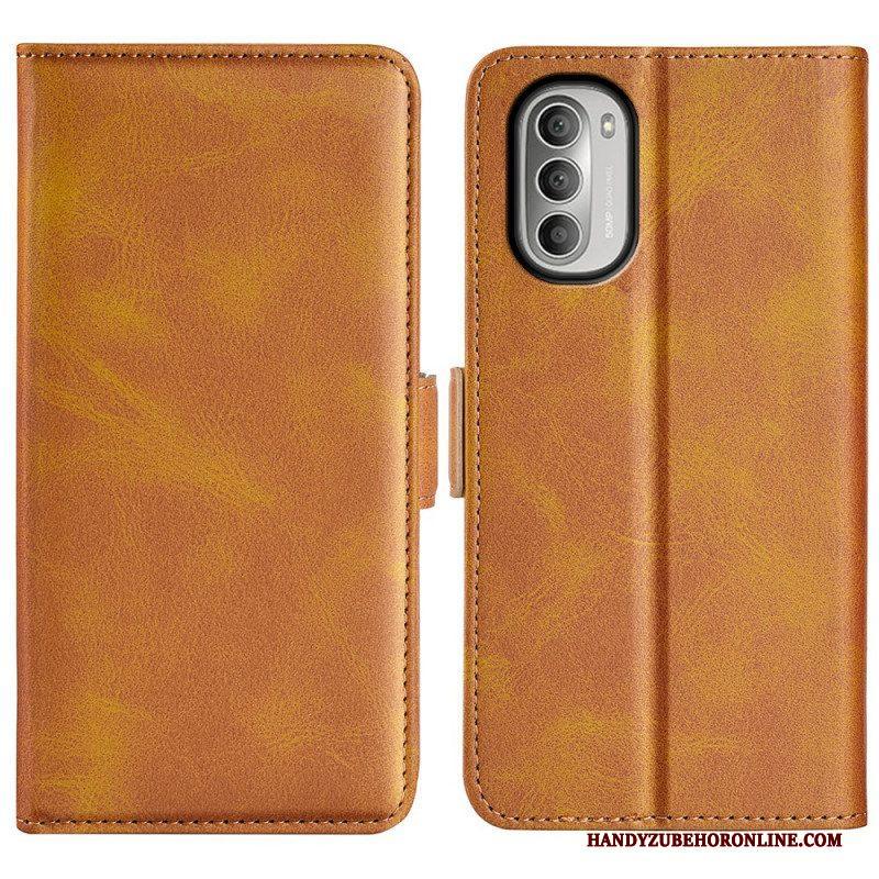 Folio-hoesje voor Moto G51 5G Flip Case Dubbele Klep