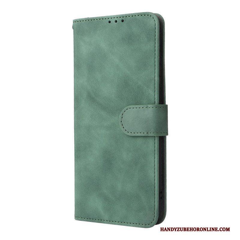 Folio-hoesje voor Moto G51 5G Huid Touch Vintage