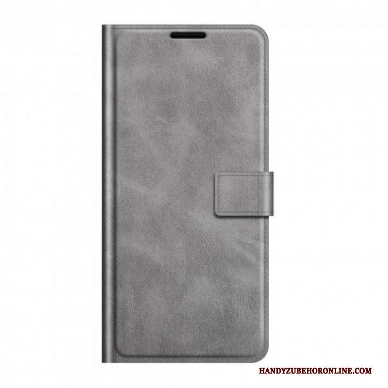 Folio-hoesje voor Motorola Edge 20 Pro Slank Extreem Leereffect