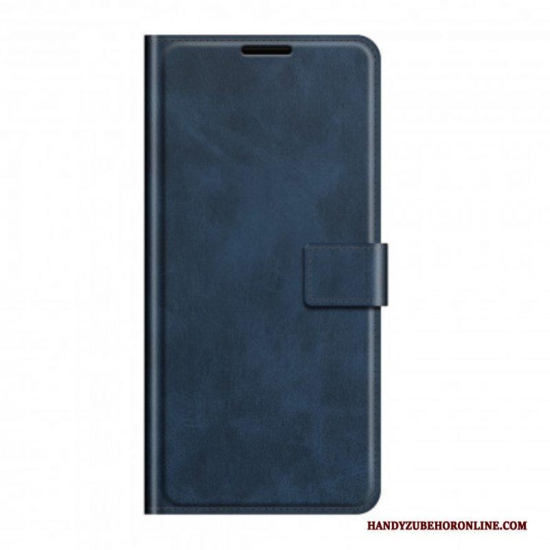 Folio-hoesje voor Motorola Edge 20 Pro Slank Extreem Leereffect