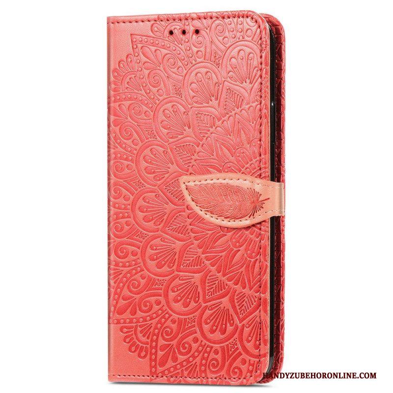 Folio-hoesje voor Samsung Galaxy A13 5G / A04s Schuine Riemsluiting