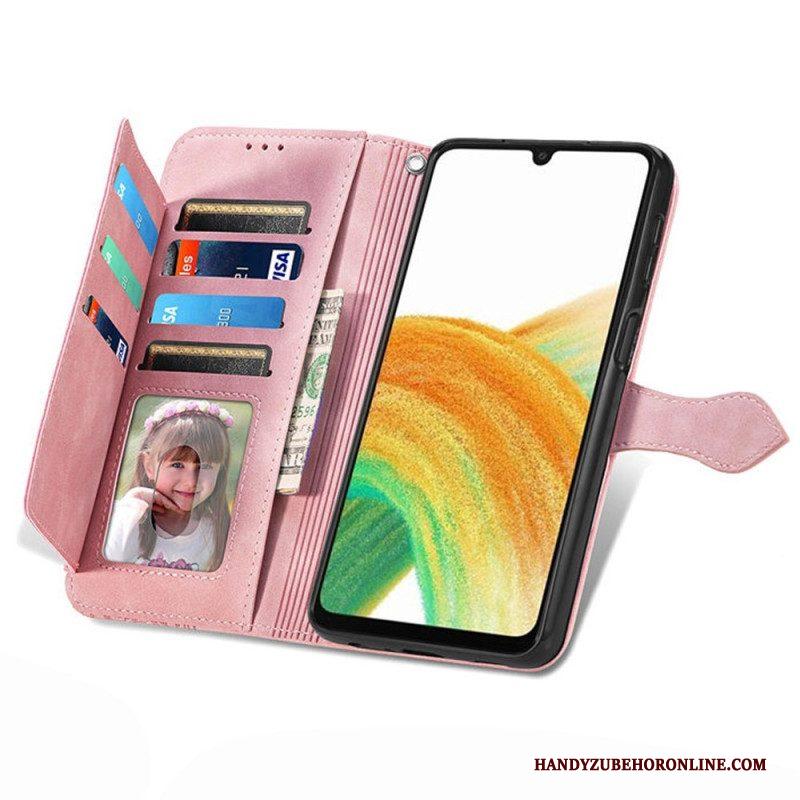 Folio-hoesje voor Samsung Galaxy A13 Kaarthouder Standaard