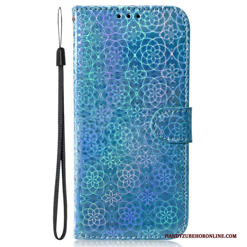 Folio-hoesje voor Samsung Galaxy A14 / A14 5G Disco-stijl