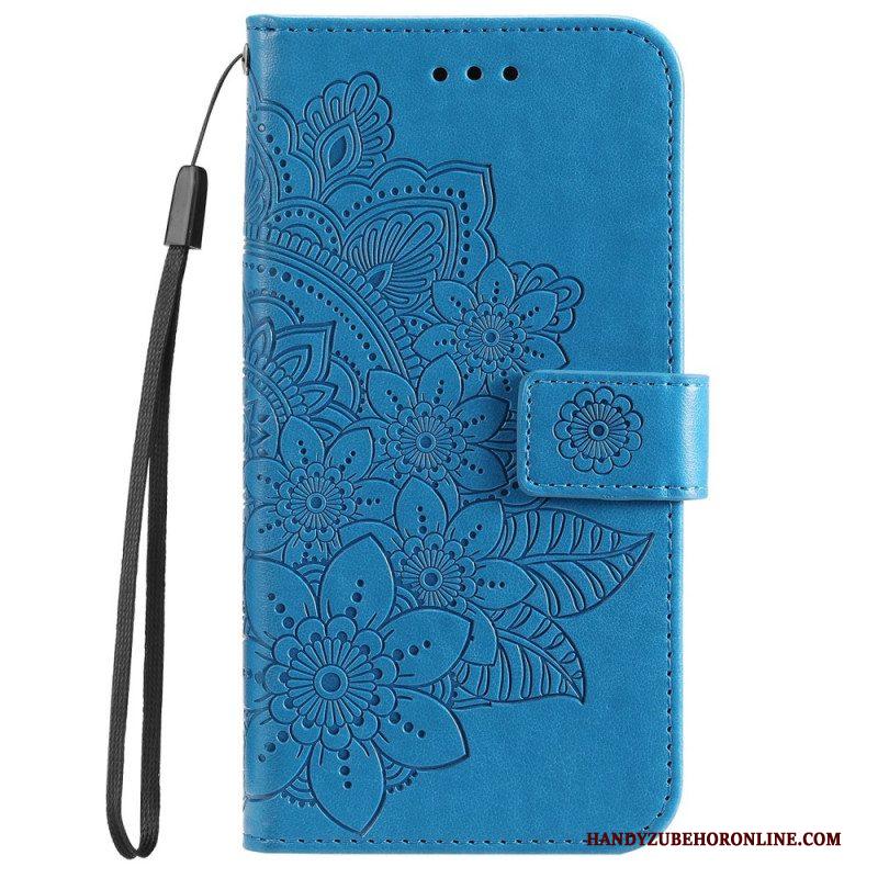 Folio-hoesje voor Samsung Galaxy A53 5G Bloemmandala