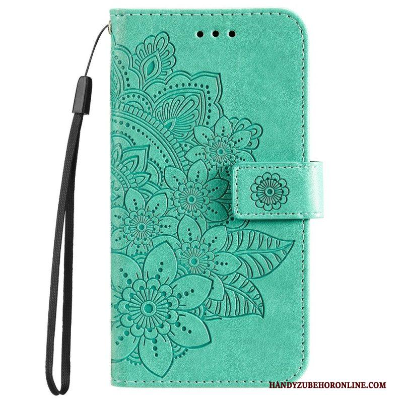 Folio-hoesje voor Samsung Galaxy A53 5G Bloemmandala