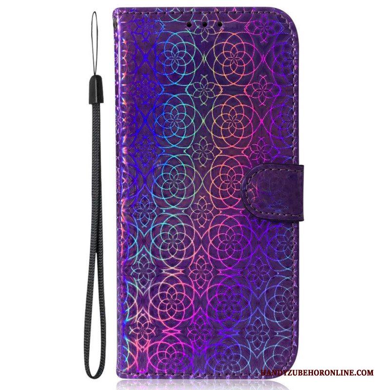 Folio-hoesje voor Samsung Galaxy M13 Disco-stijl