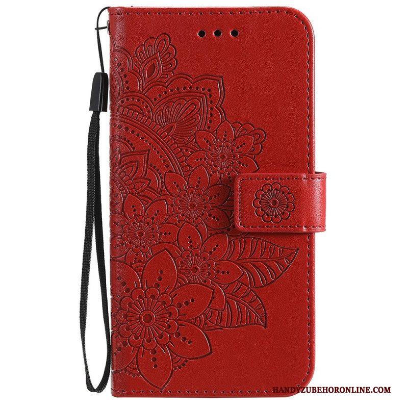 Folio-hoesje voor Samsung Galaxy M32 Bloemmandala