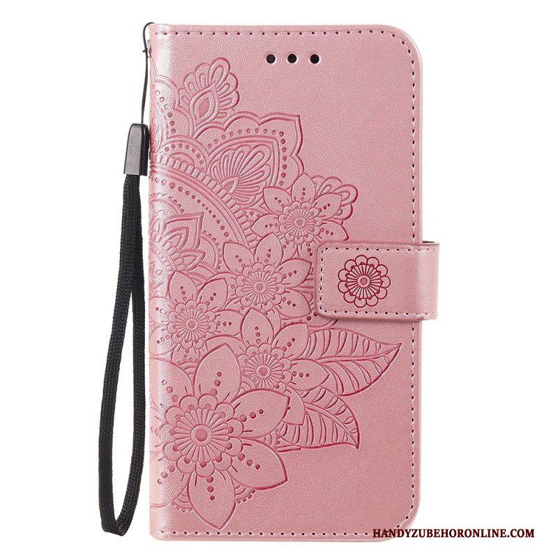 Folio-hoesje voor Samsung Galaxy M32 Bloemmandala