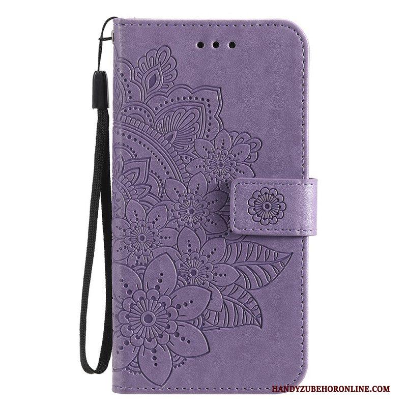 Folio-hoesje voor Samsung Galaxy M32 Bloemmandala