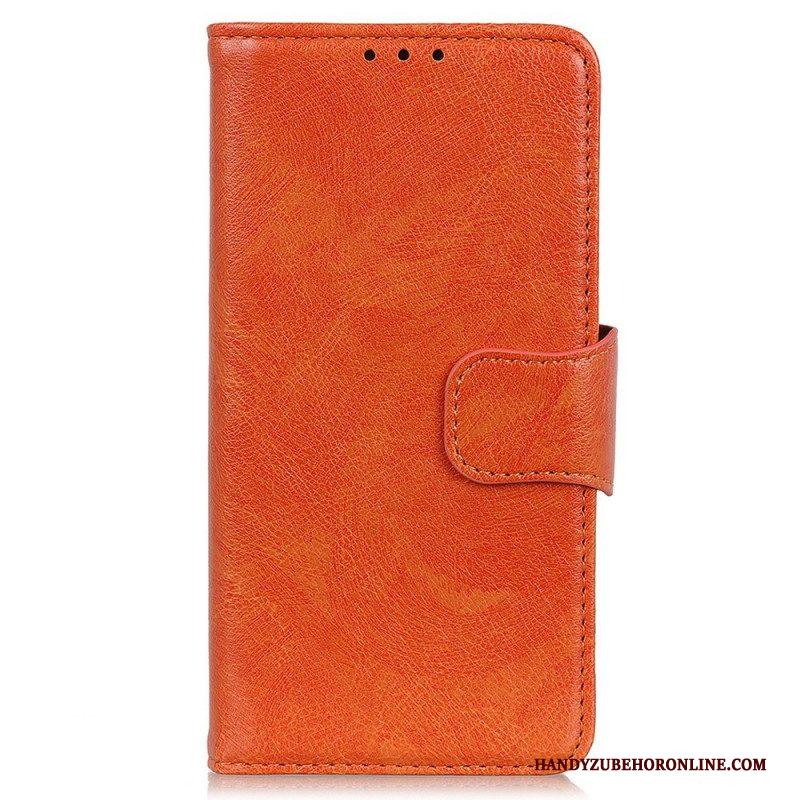 Folio-hoesje voor Samsung Galaxy M33 5G Echt Nappaleer