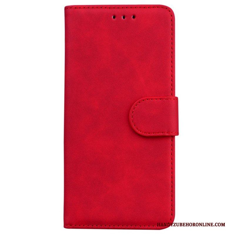 Folio-hoesje voor Samsung Galaxy M33 5G Kunstleer Effen