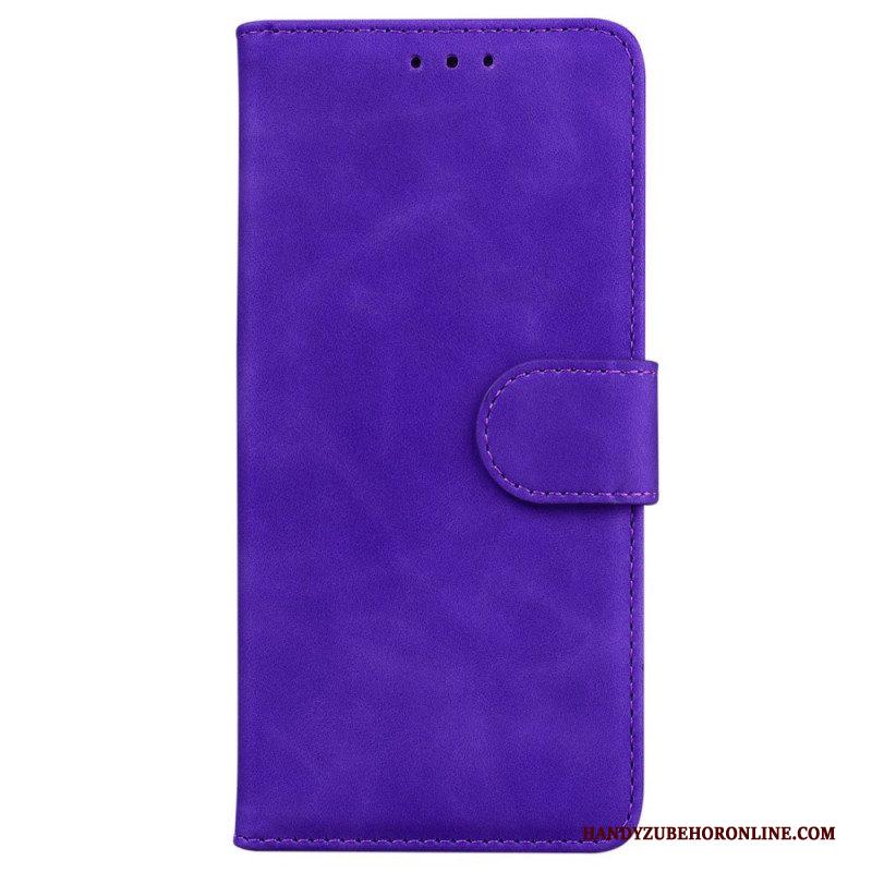 Folio-hoesje voor Samsung Galaxy M33 5G Kunstleer Effen