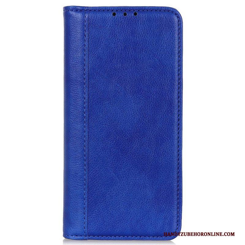 Folio-hoesje voor Samsung Galaxy M33 5G Litchi Splitleer