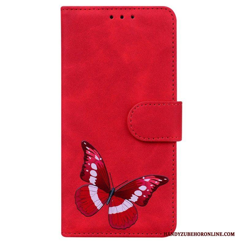 Folio-hoesje voor Samsung Galaxy M33 5G Vlinder