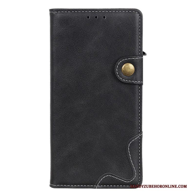 Folio-hoesje voor Samsung Galaxy M53 5G Artistieke Knop