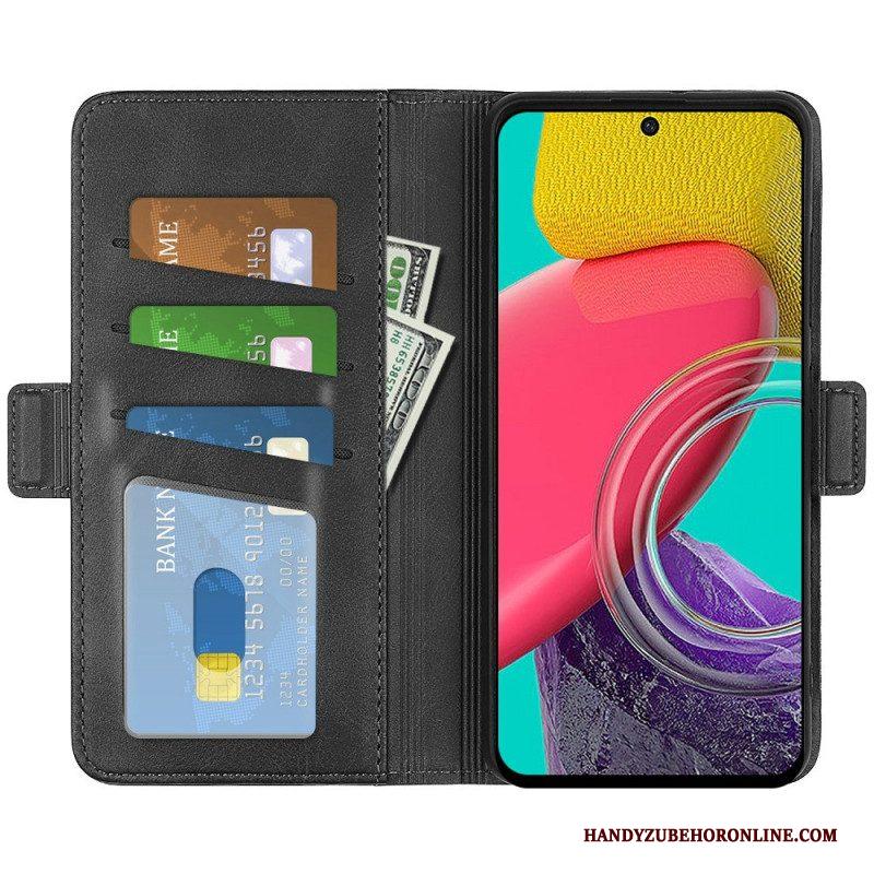 Folio-hoesje voor Samsung Galaxy M53 5G Flip Case Dubbele Klep