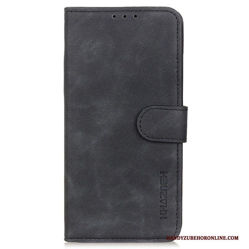 Folio-hoesje voor Samsung Galaxy M53 5G Khazneh Vintage Leereffect