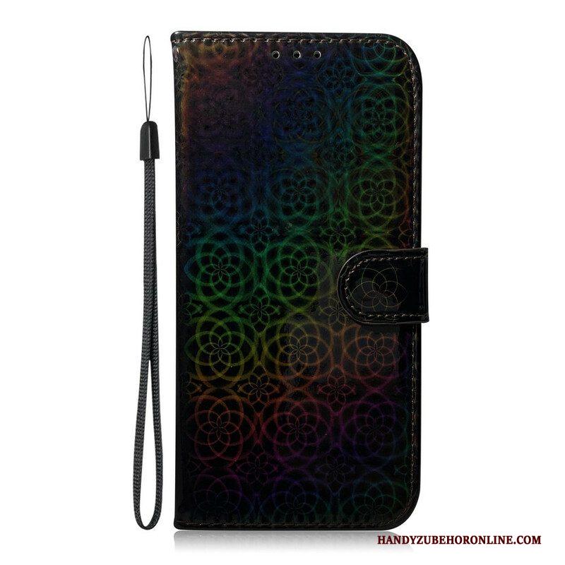 Folio-hoesje voor Samsung Galaxy S21 5G Pure Kleur