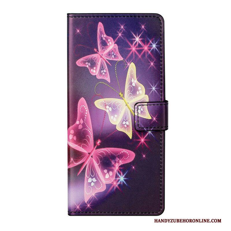 Folio-hoesje voor Samsung Galaxy S21 5G Vlinders