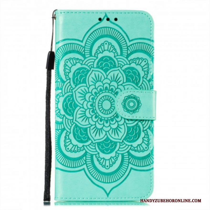 Folio-hoesje voor Samsung Galaxy S21 5G Volledige Mandala