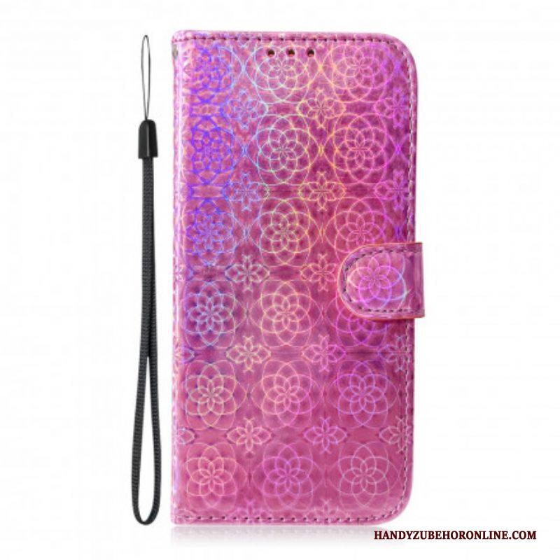 Folio-hoesje voor Samsung Galaxy S21 Plus 5G Pure Kleur