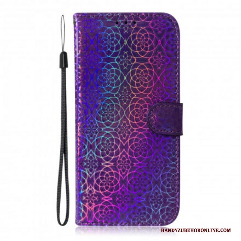 Folio-hoesje voor Samsung Galaxy S21 Plus 5G Pure Kleur