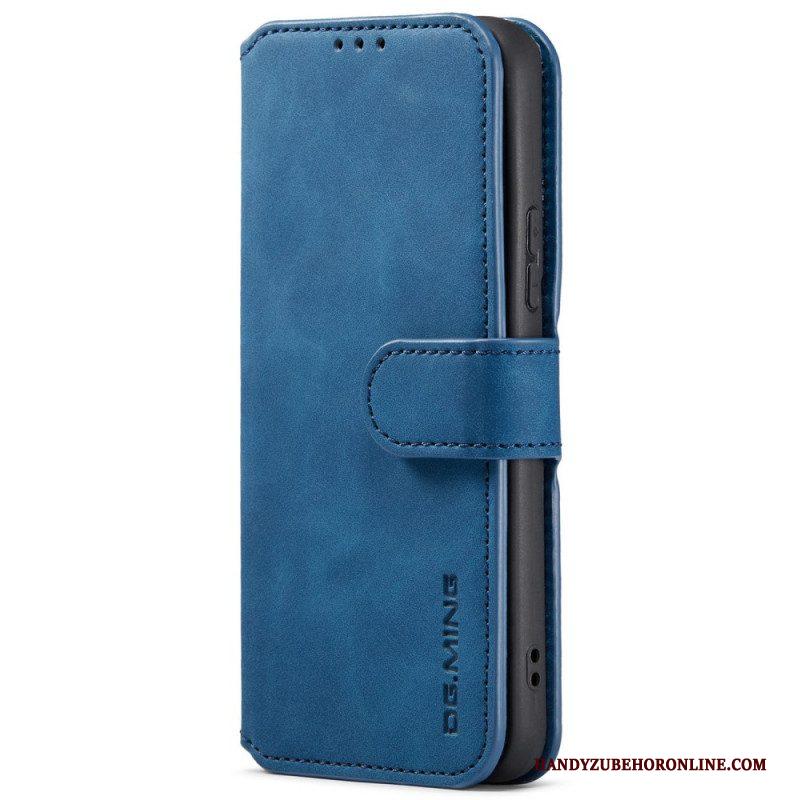 Folio-hoesje voor Samsung Galaxy S22 5G Dg.ming Retro