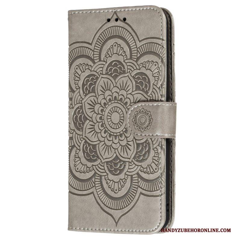 Folio-hoesje voor Samsung Galaxy S22 Plus 5G Volledige Mandala