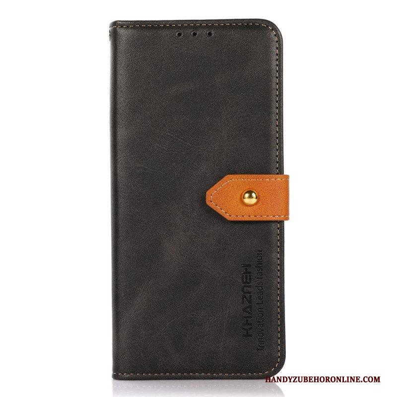 Folio-hoesje voor Samsung Galaxy S23 5G Khazneh-riem