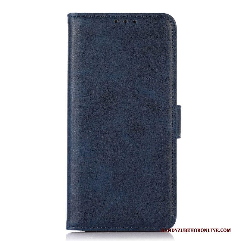 Folio-hoesje voor Samsung Galaxy S23 5G Leren Styling