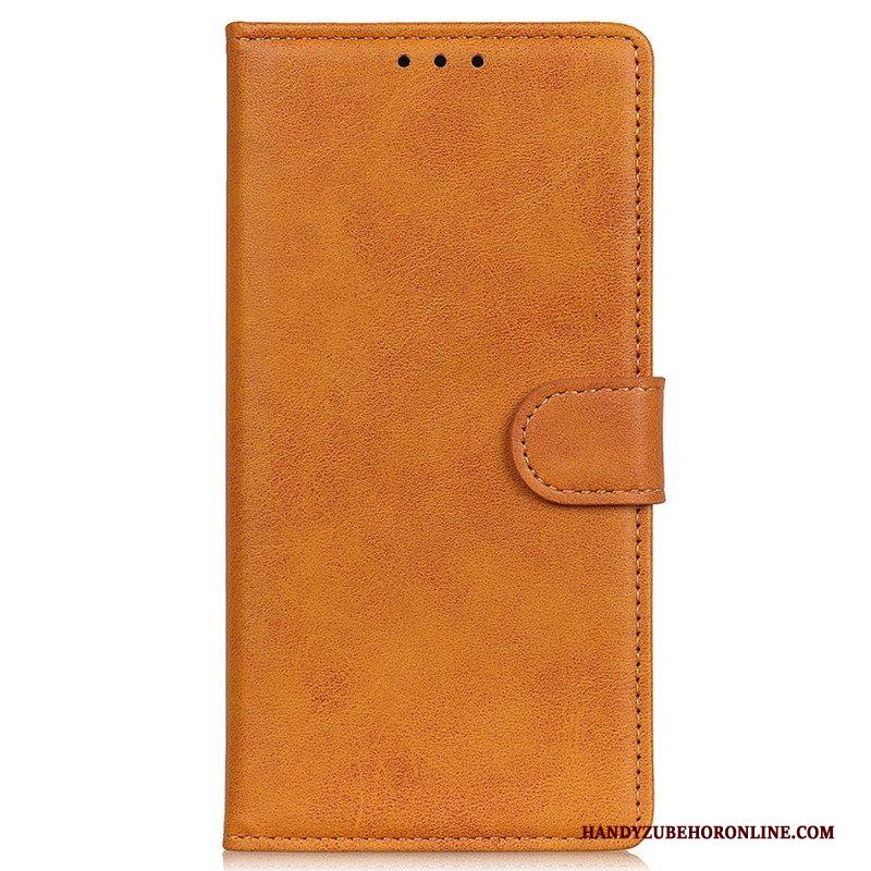 Folio-hoesje voor Samsung Galaxy S23 5G Mat Kunstleer