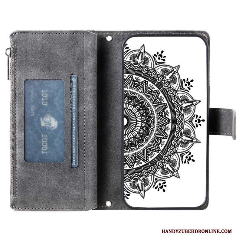 Folio-hoesje voor Samsung Galaxy S23 5G Multifunctionele Mandala