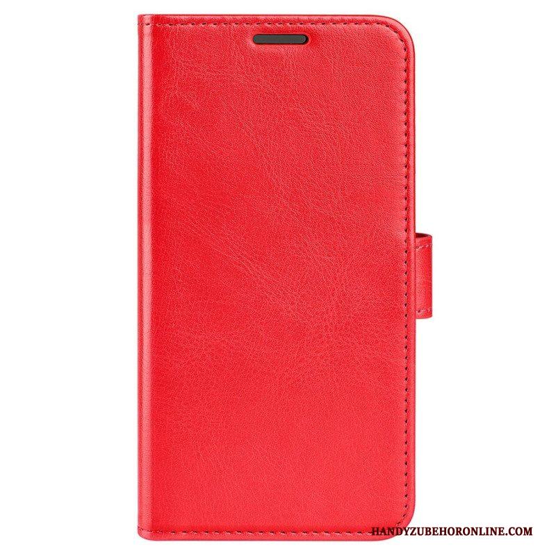 Folio-hoesje voor Samsung Galaxy S23 5G Vintage Leereffect