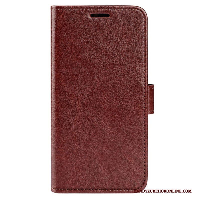 Folio-hoesje voor Samsung Galaxy S23 5G Vintage Leereffect