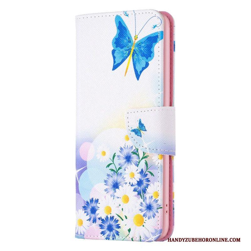 Folio-hoesje voor Samsung Galaxy S23 5G Vlinders