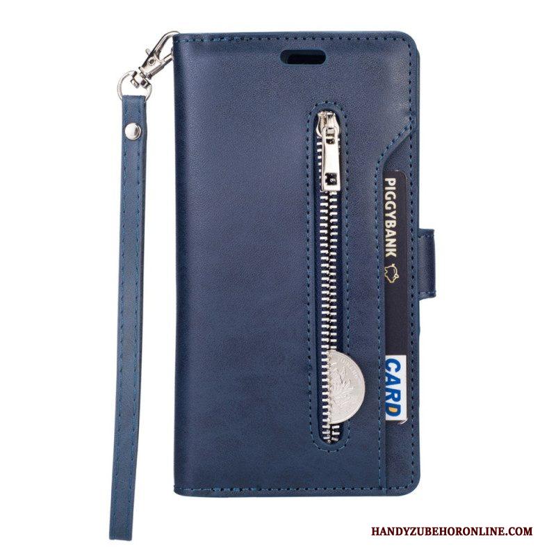 Folio-hoesje voor Samsung Galaxy S23 Plus 5G Met Ketting Lanyard Portemonnee