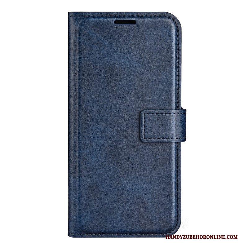 Folio-hoesje voor Samsung Galaxy S23 Plus 5G Stijl Leer Kleur