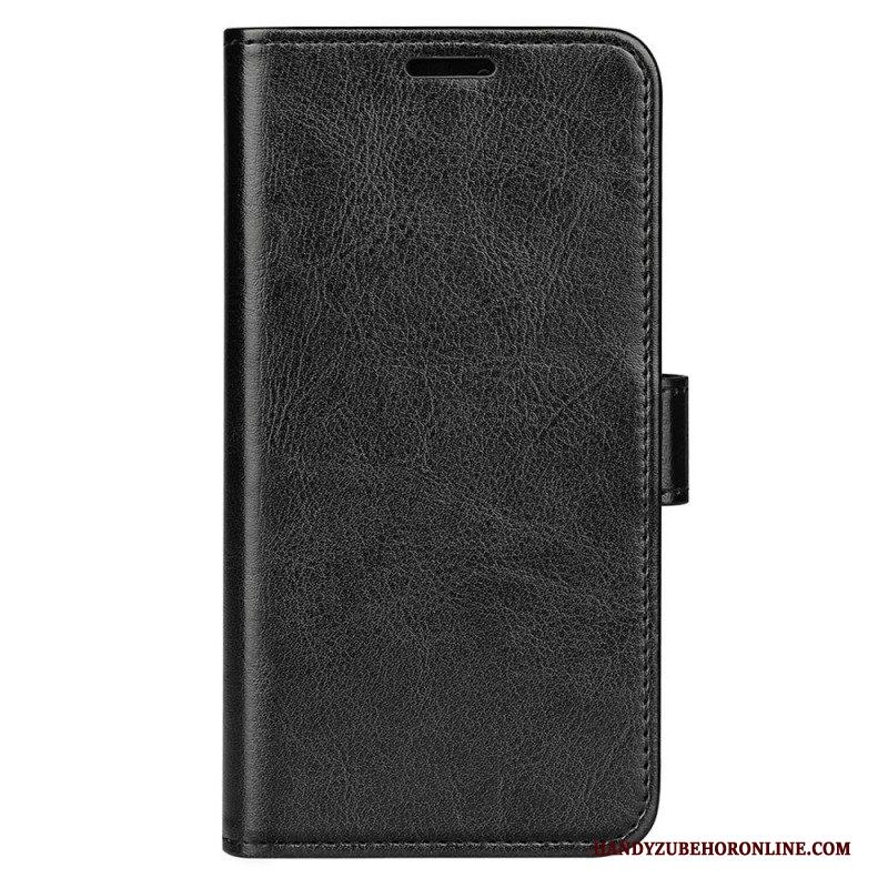 Folio-hoesje voor Samsung Galaxy S23 Ultra 5G Vintage Leereffect