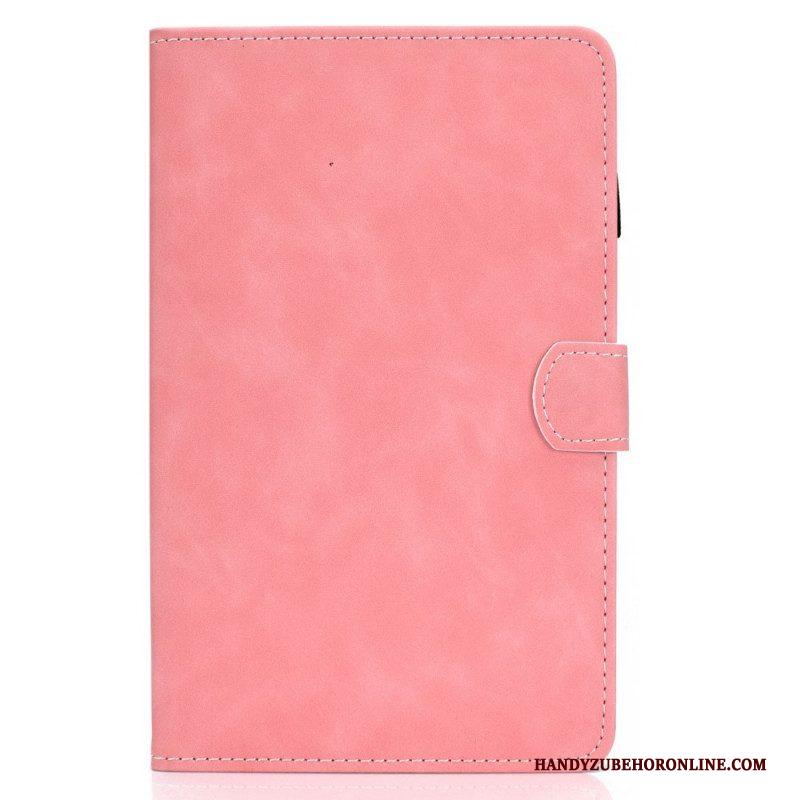 Folio-hoesje voor Samsung Galaxy Tab A8 (2021) Vintage Design Leereffect