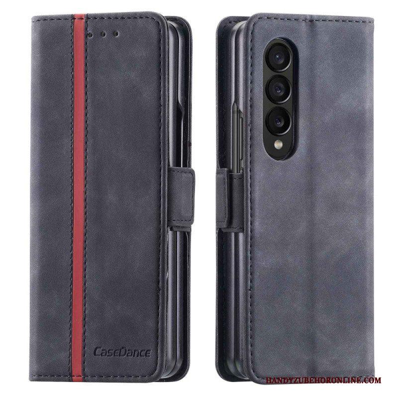 Folio-hoesje voor Samsung Galaxy Z Fold 4 Casedance Serie Waltz 001