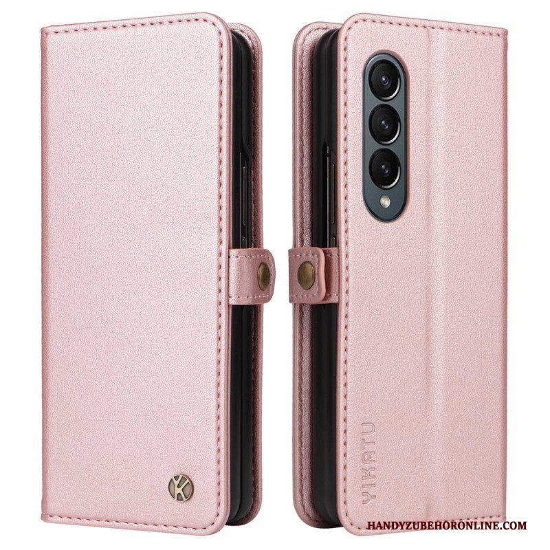 Folio-hoesje voor Samsung Galaxy Z Fold 4 Yikatu Yk-001