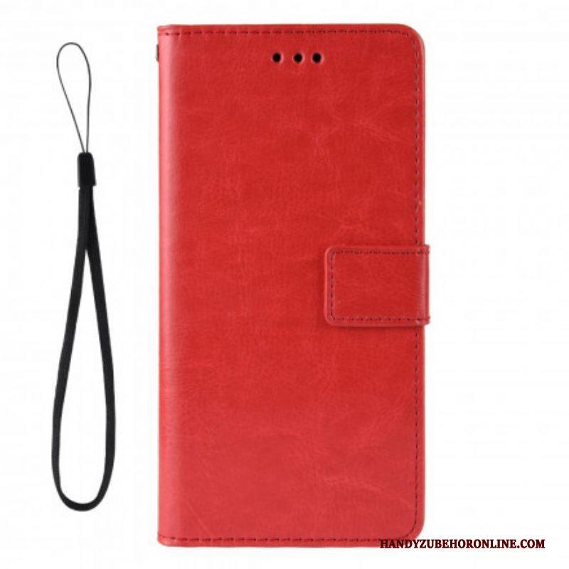 Folio-hoesje voor Sony Xperia 5 III Flitsend Kunstleer