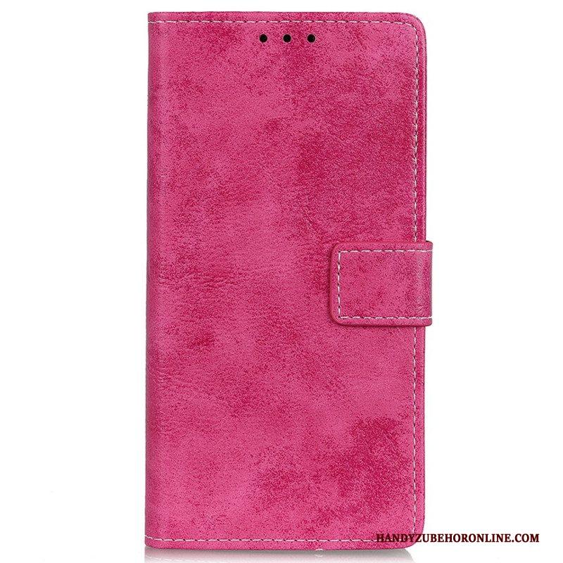 Folio-hoesje voor Sony Xperia Pro-I Vintage Leereffect