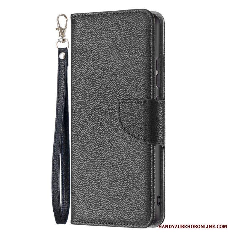 Folio-hoesje voor Xiaomi 12 / 12X Flip Case Lychee Rabat Schuin