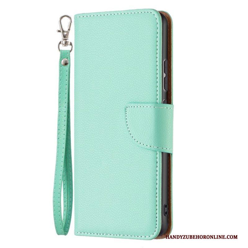 Folio-hoesje voor Xiaomi 12 / 12X Flip Case Lychee Rabat Schuin