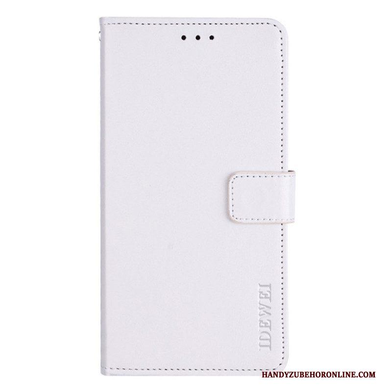 Folio-hoesje voor Xiaomi 12 / 12X Imitatieleer Idewei