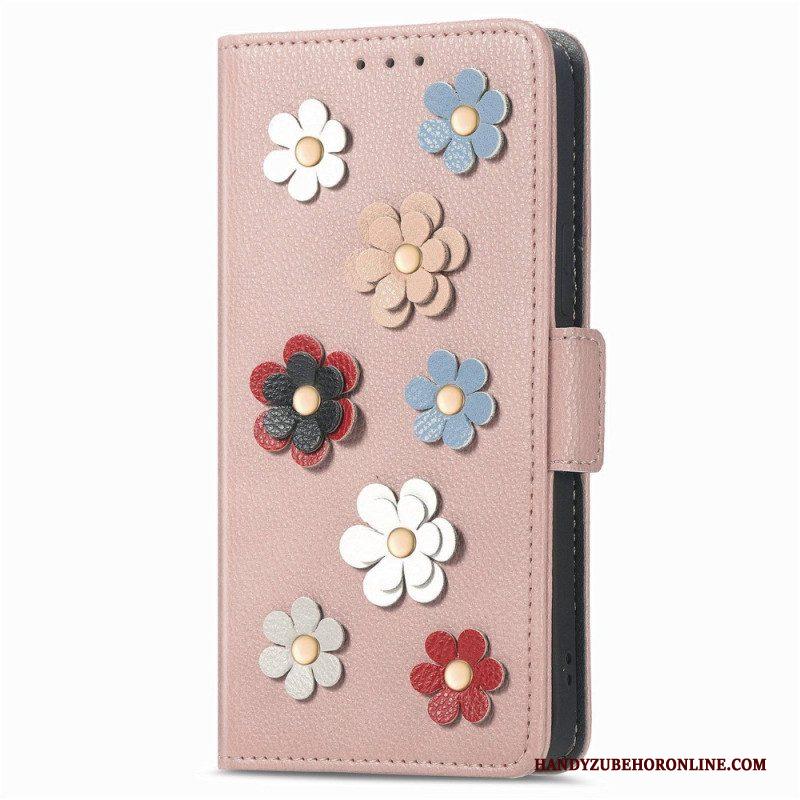 Folio-hoesje voor Xiaomi 12 Lite 3d Bloemen