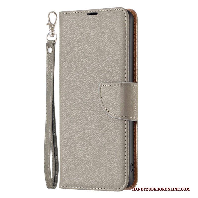 Folio-hoesje voor Xiaomi 13 Lychee Schuine Sluiting